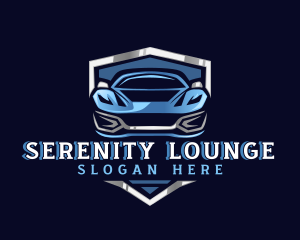 Sports Car Garage Detailing logo design