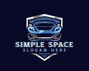 Sports Car Garage Detailing logo design