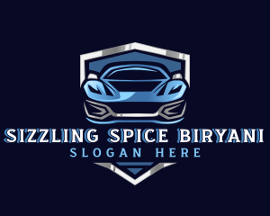 Sports Car Garage Detailing logo design