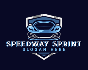 Sports Car Garage Detailing logo design