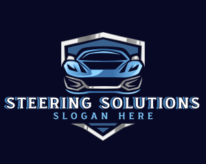 Sports Car Garage Detailing logo design