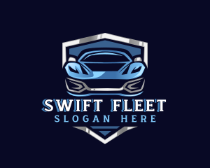 Sports Car Garage Detailing logo design