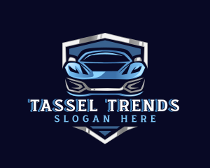 Sports Car Garage Detailing logo design