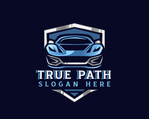 Sports Car Garage Detailing logo design