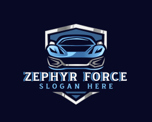 Sports Car Garage Detailing logo design