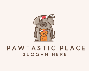 Japanese Samurai Pets logo