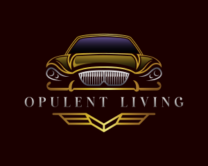 Luxurious Automobile Car logo