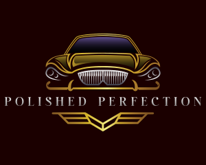 Luxurious Automobile Car logo