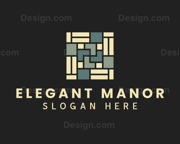 Geometric Floor Tile Logo