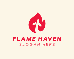 Red Flame Airline logo