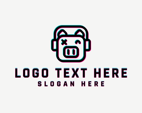 Pig logo example 1