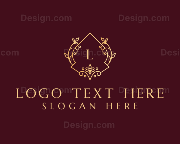 Luxury Boutique Ornament Logo