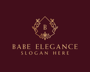 Luxury Boutique Ornament logo design