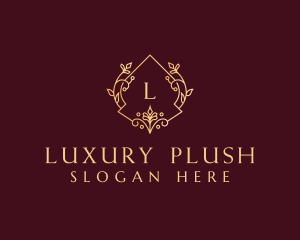 Luxury Boutique Ornament logo design