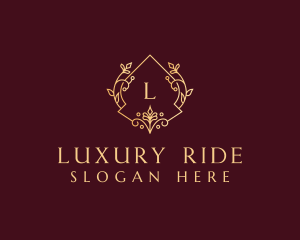 Luxury Boutique Ornament logo design