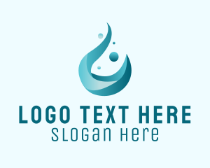 Liquid Water Droplet  logo