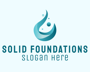 Liquid Water Droplet  logo