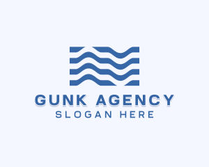 Generic Agency Waves logo design