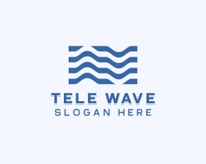 Generic Agency Waves logo design