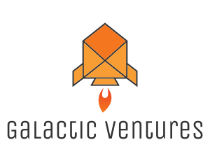 Envelope Mail Rocket logo