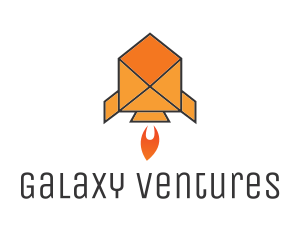 Envelope Mail Rocket logo