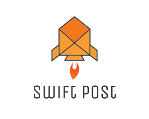 Envelope Mail Rocket logo