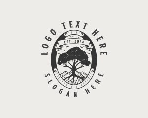 Tree Environment Nature logo