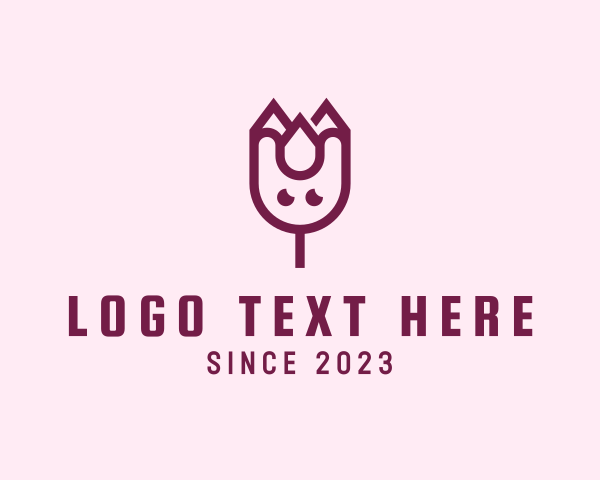 Tulip logo example 1