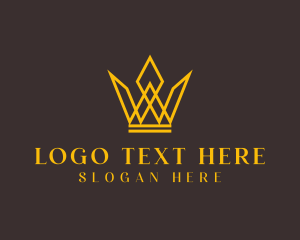 Luxury Crown Letter W logo