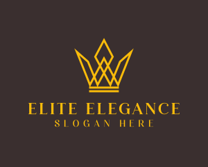 Luxury Crown Letter W logo