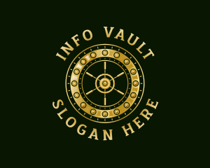 Bank Vault Coin logo design