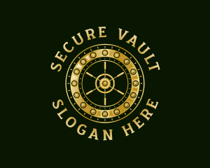 Bank Vault Coin logo design