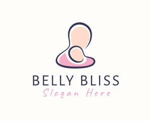 Parent Mother Baby  logo design