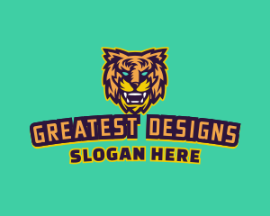 Gamier Wild Cougar logo design