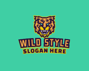 Gamier Wild Cougar logo design