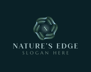 Natural Wellness Leaves logo design