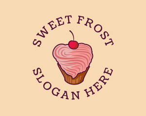 Heart Icing Cupcake logo