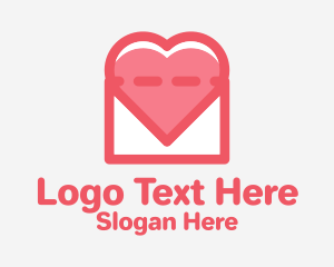 Heart Mail Envelope logo