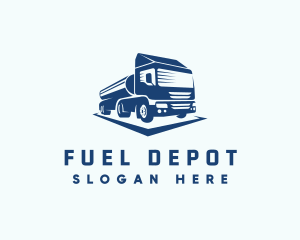 Oil Tanker Truck logo