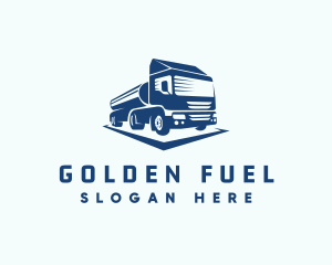 Oil Tanker Truck logo design