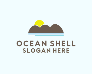 Ocean Hill Sunset logo design