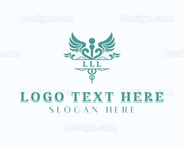 Pharmaceutical Laboratory Healthcare Logo