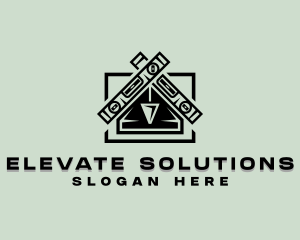 Level Handyman Construction logo design