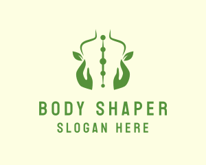 Eco Back Massage logo design