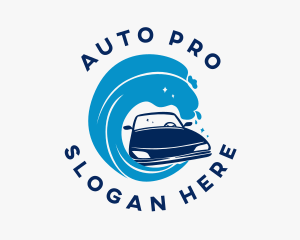 Auto Car Wash logo design