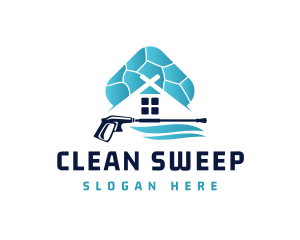 Home Paver Cleaning logo design