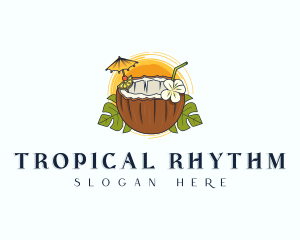 Tropical Coconut Drink logo