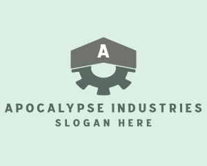 Industrial Mechanic Engineering Cog logo design