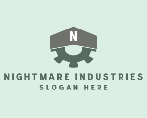 Industrial Mechanic Engineering Cog logo design