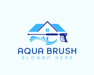 Pressure Wash Cleaner logo design